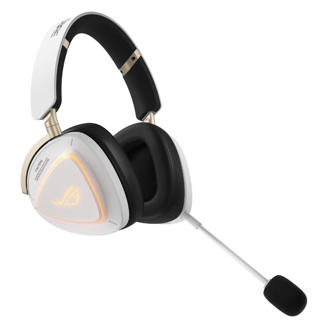 ASUS ROG Delta II KJP Kojima Productions Edition Wireless Gaming Headset - White - Image 2