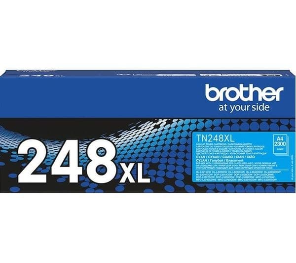 BROTHER TN248XLC Cyan Toner Cartridge