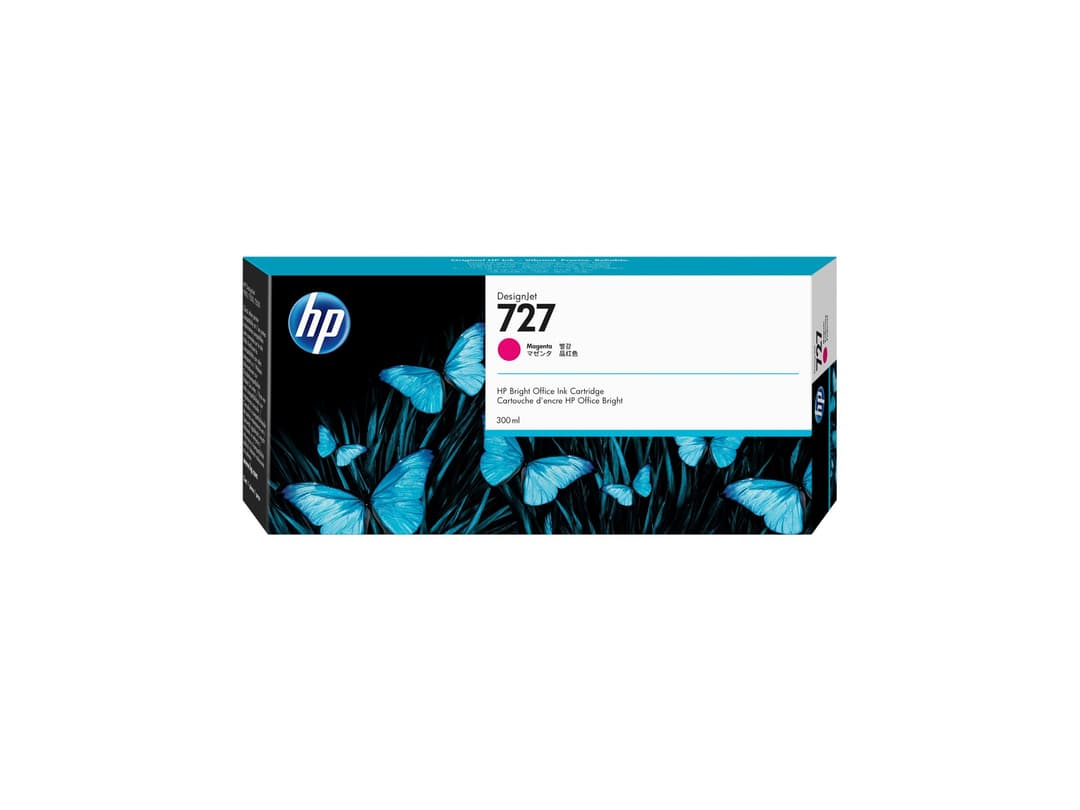 HP 727 - high capacity - magenta - original - DesignJet - ink cartridge - Image 1