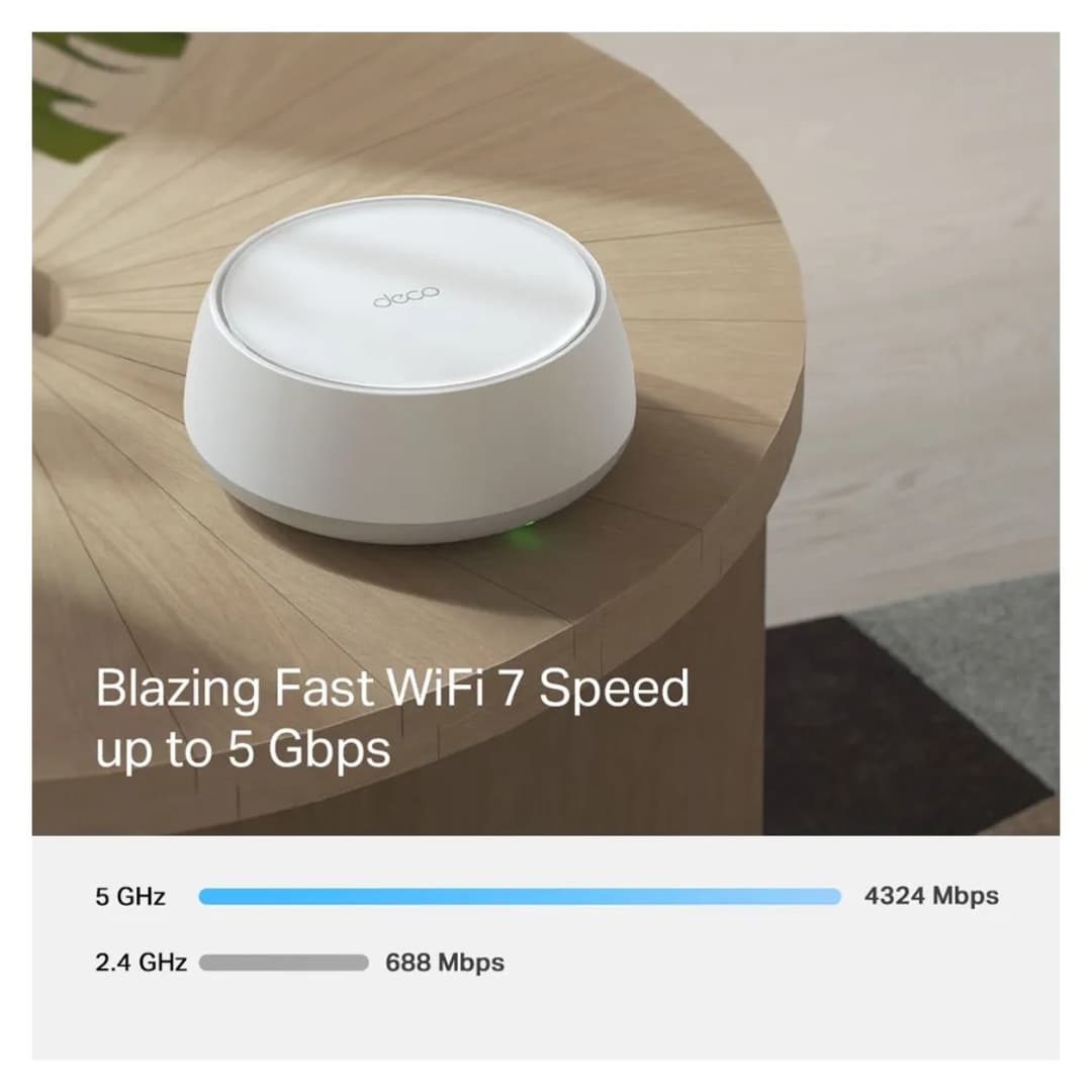TP-Link BE3600 Whole Home Mesh Wi-Fi 7 System (3-Pack) - Image 5
