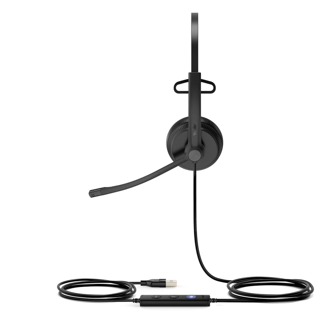 Yealink UH34 Teams Wired USB-A Headset Black - Mono - Image 2