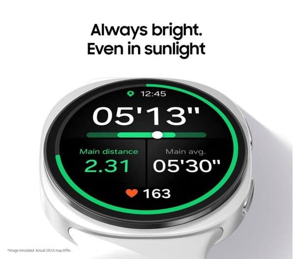 Samsung Galaxy Watch8 44mm LTE Smartwatch - Silver - Image 6