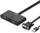 UGREEN 2-in-1 VGA Switch Box, 2-Port VGA Selector/Splitter, USB Powered, up to 1920x1440@60Hz, MM126 thumbnail 1