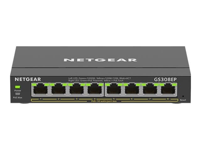 Netgear GS308EP Smart Switch 8-Port Black - Image 2