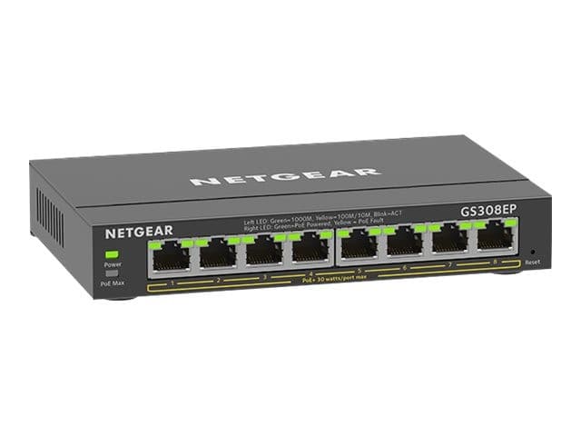 Netgear GS308EP Smart Switch 8-Port Black - Image 3