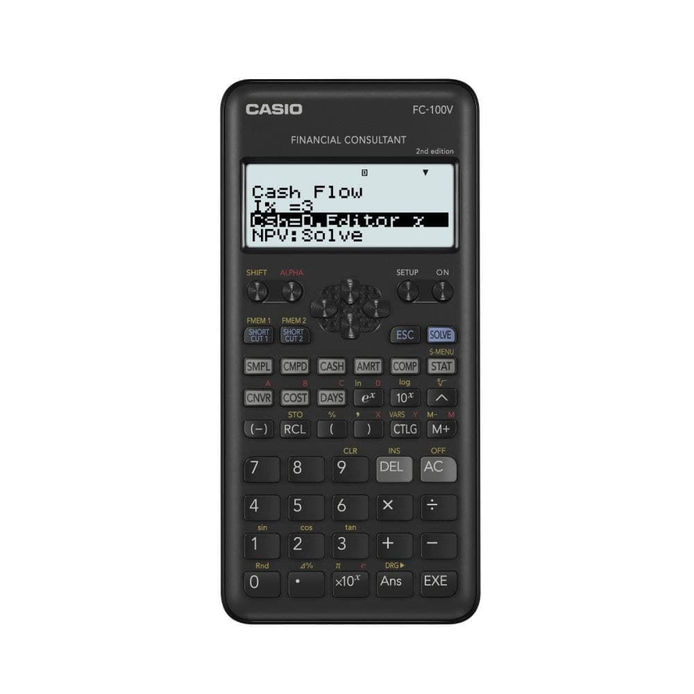 Casio FC-100V-2 Financial Calculator - Image 1