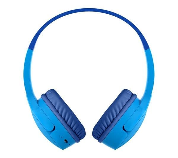 Belkin SoundForm Mini Wireless On-Ear Kids Headphones - Blue