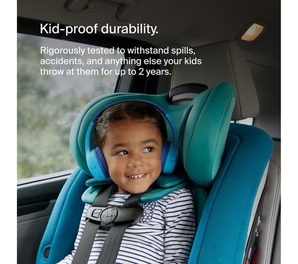 Belkin SoundForm Mini Wireless On-Ear Kids Headphones - Blue - Image 4