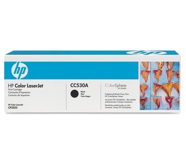 HP CC530A Black Toner Cartridge - Image 1