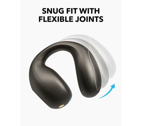 Soundcore C40i Open-Ear Clip-On Wireless Earbuds - Dark Grey - Image 5