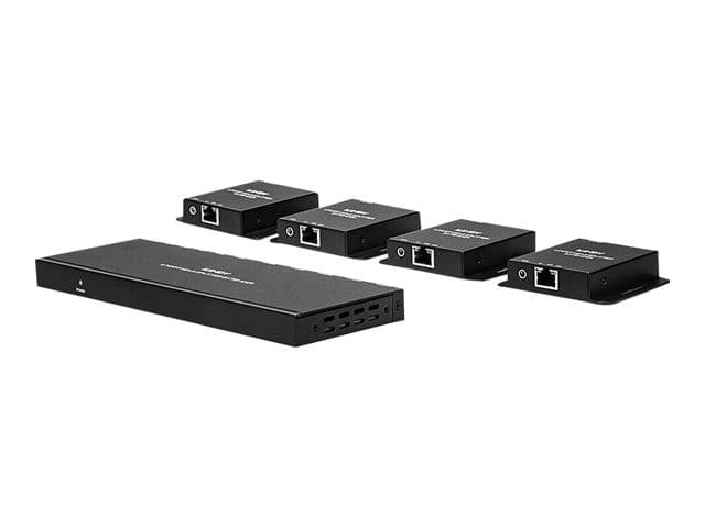 LINDY Cat.6 4 Port HDMI & IR Splitter Extender with Loop Out - Image 3