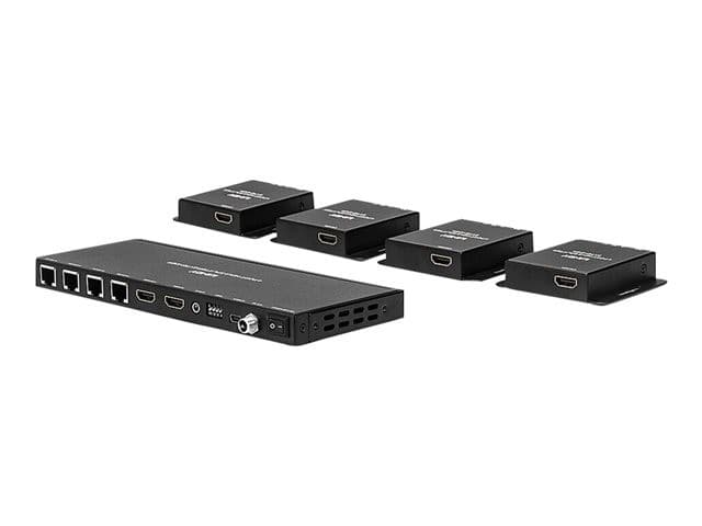 LINDY Cat.6 4 Port HDMI & IR Splitter Extender with Loop Out - Image 4