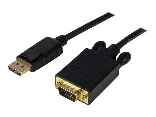 StarTech DP2VGAMM10B DisplayPort to VGA Cable Black - Image 3