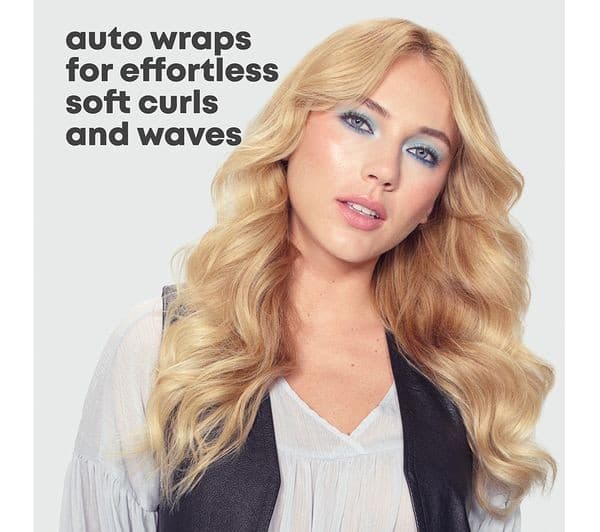 REVAMP Auto Revolve Soft Curl Ceramic Rotating Curling Tong - Black - Image 10
