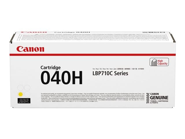 Canon 040 H - high capacity - yellow - original - toner cartridge - Image 5