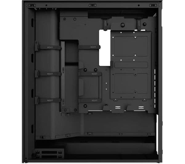 NZXT H7 Flow RGB ATX Mid-Tower PC Case - Black - Image 2