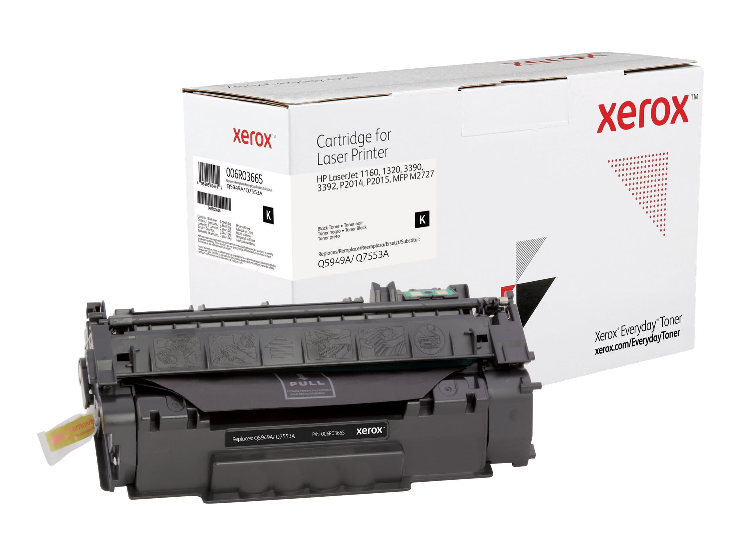 Everyday - black - compatible - toner cartridge (alternative for: HP Q5949A, HP Q7553A)