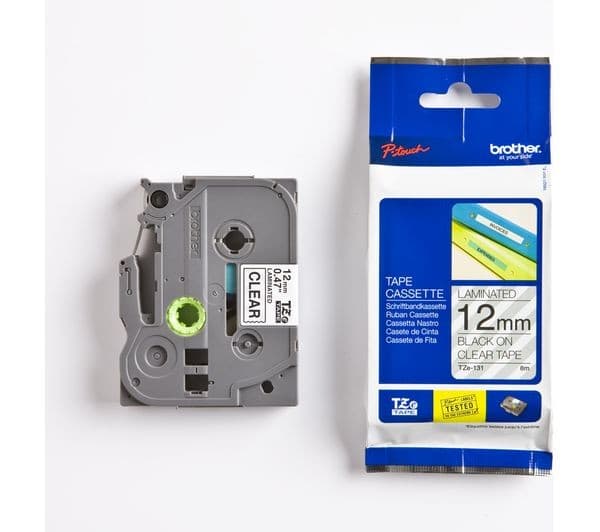 BROTHER TZE131 12 mm Blank Cassette Tape - Image 5