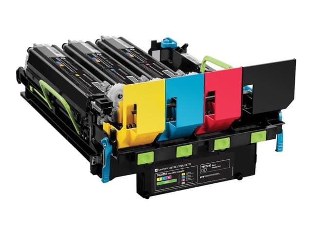 Lexmark 74C0ZV0 Cyan, Magenta, Yellow (CMY) Return Programme Imaging Kit - 150,000 Pages - LCCP, LRP - Image 2