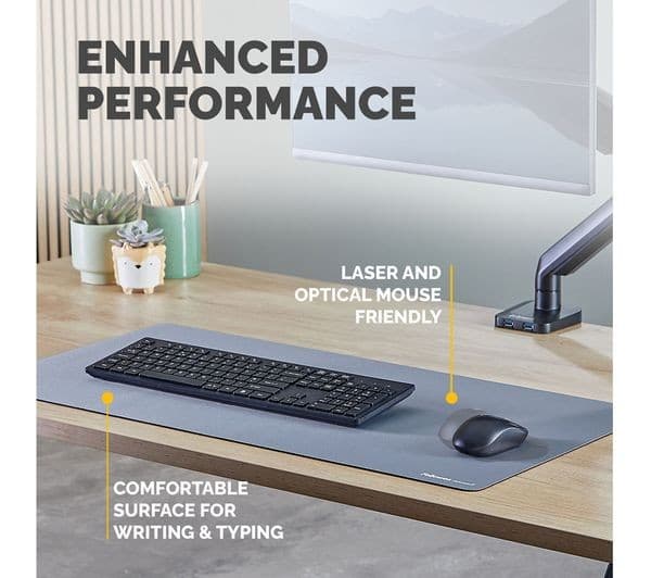 Fellowes Breyta Desk Mat 800 x 400mm - Marine - Image 3