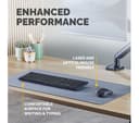 Fellowes Breyta Desk Mat 800 x 400mm - Marine thumbnail 3