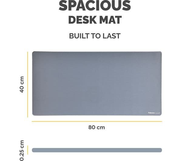 Fellowes Breyta Desk Mat 800 x 400mm - Marine - Image 6