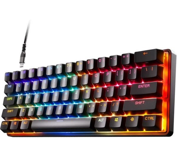 SteelSeries Apex Pro Mini Mechanical Gaming Keyboard Black - Wired