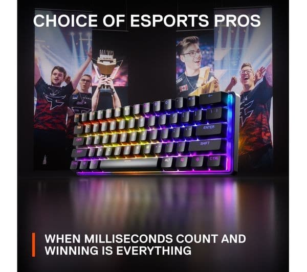 SteelSeries Apex Pro Mini Mechanical Gaming Keyboard Black - Wired - Image 6