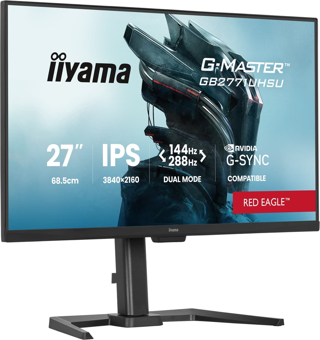 iiyama G-MASTER GB2771UHSU-B1 computer monitor 68.6 cm (27") 3840 x 2160 pixels 4K Ultra HD LED Black - Image 3