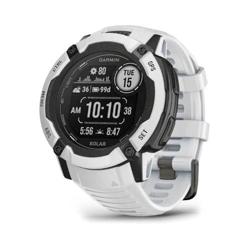 Garmin Instinct 2X Solar Smartwatch 50mm Whitestone - Image 1