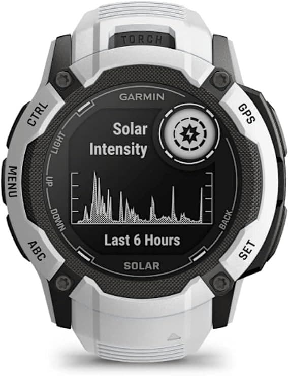 Garmin Instinct 2X Solar Smartwatch 50mm Whitestone - Image 2