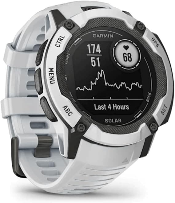 Garmin Instinct 2X Solar Smartwatch 50mm Whitestone - Image 3
