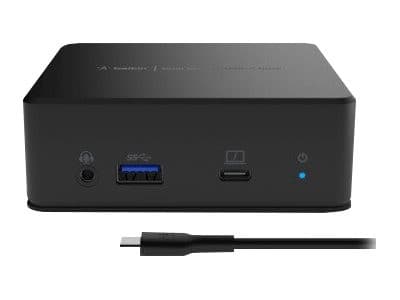 Belkin INC002VFBK Universal USB-C 7-Port Dual Display Docking Station Black - Image 2