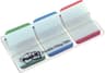 3M 686L-GBR note paper Rectangle Blue, Green, Red 22 sheets Self-adhesive