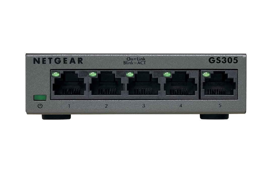 NETGEAR SOHO Unmanaged Gigabit Ethernet (10/100/1000) Black - Image 1