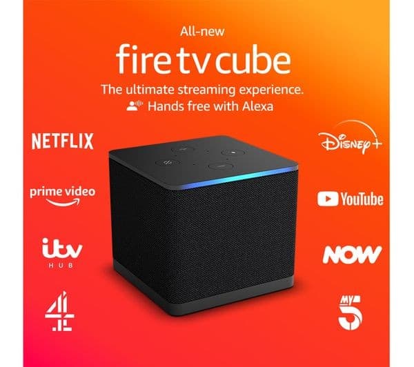 Amazon Fire TV Cube (3rd Gen) 4K Ultra HD 16GB Streaming Media Player with Alexa, Wi-Fi 6E - Image 2