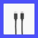 Owl Labs USB C Male to USB C Male Cable for Meeting Owl 3 (16 Feet / 4.87M) USB cable Black thumbnail 2