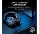 Razer BlackShark V2 X 7.1 Gaming Headset for PlayStation - Black thumbnail 7