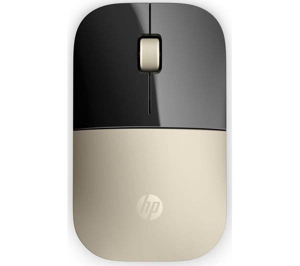HP Z3700 Wireless Optical Mouse - Gold - Image 1