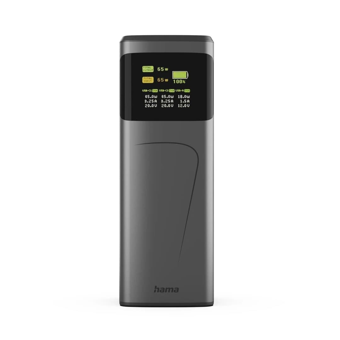 Hama High Power Lithium-Ion (Li-Ion) 20000 mAh Grey - Image 3