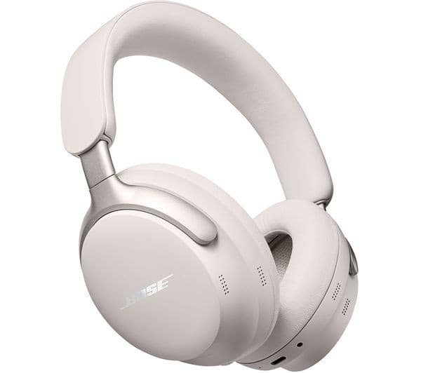 Bose QuietComfort Ultra Wireless Noise Cancelling Headphones - White Smoke