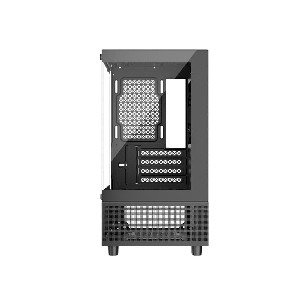 1st Player MIKU Mi2-A Tempered Glass Mid Tower Gaming Case - Black - Image 5