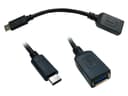 USB Cable Type A Female to Type C Male - Various Lengths thumbnail 1