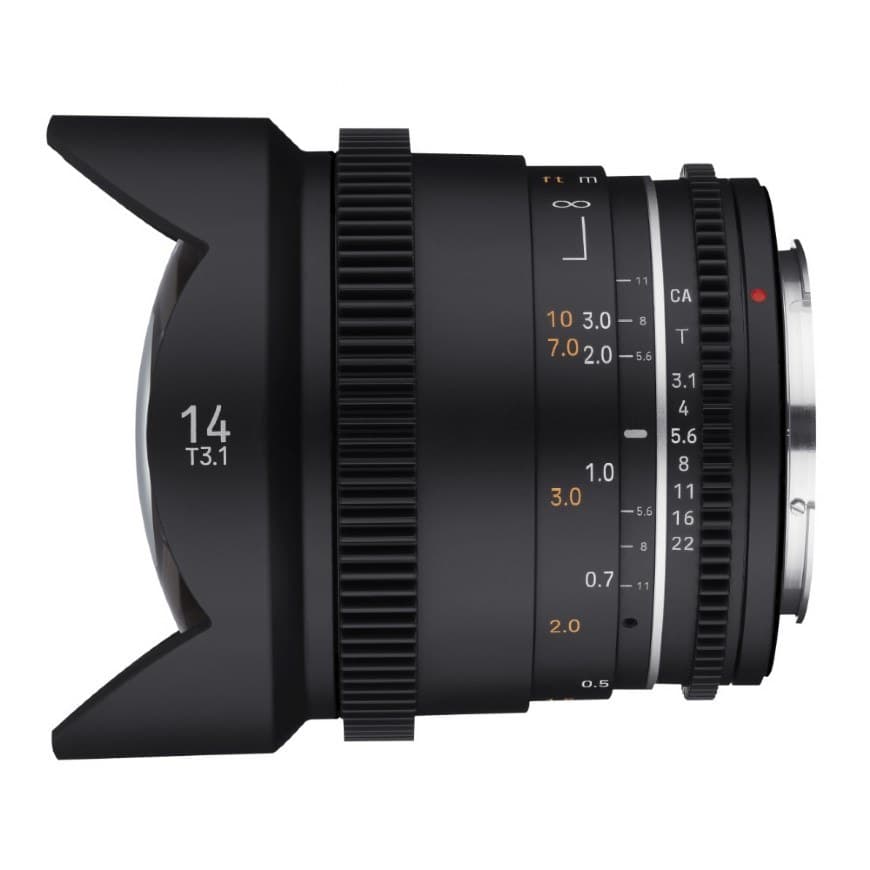 Samyang VDSLR 14mm T3.1 MK2 SLR Black