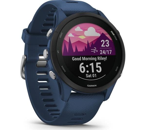 Garmin Forerunner 255 GPS Running Watch Tidal Blue - Image 1