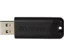 VERBATIM PinStripe USB 3.2 Gen 1 Memory Stick - 128 GB, Black thumbnail 1