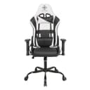 Deltaco DC210 Faux Leather Gaming Chair - Black and White thumbnail 2