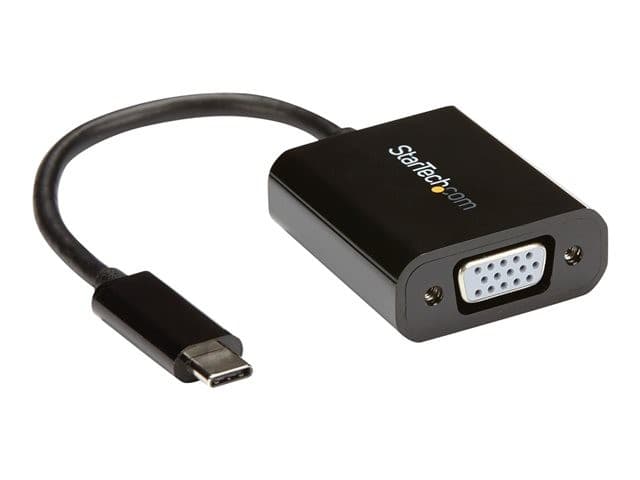 StarTech USB-C to VGA Adapter Black - Image 2