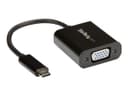 StarTech USB-C to VGA Adapter Black thumbnail 2