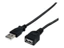StarTech USB 2.0 Extension Cable 1.8m Black thumbnail 1